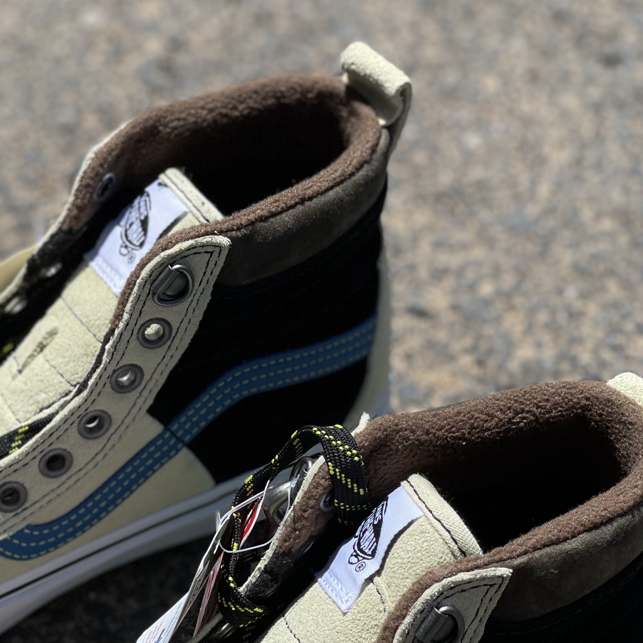 VANS SK8-Hi MTE冬季高帮情侣男女加绒三防休闲滑板鞋VN0A3DQ52UF - 图3