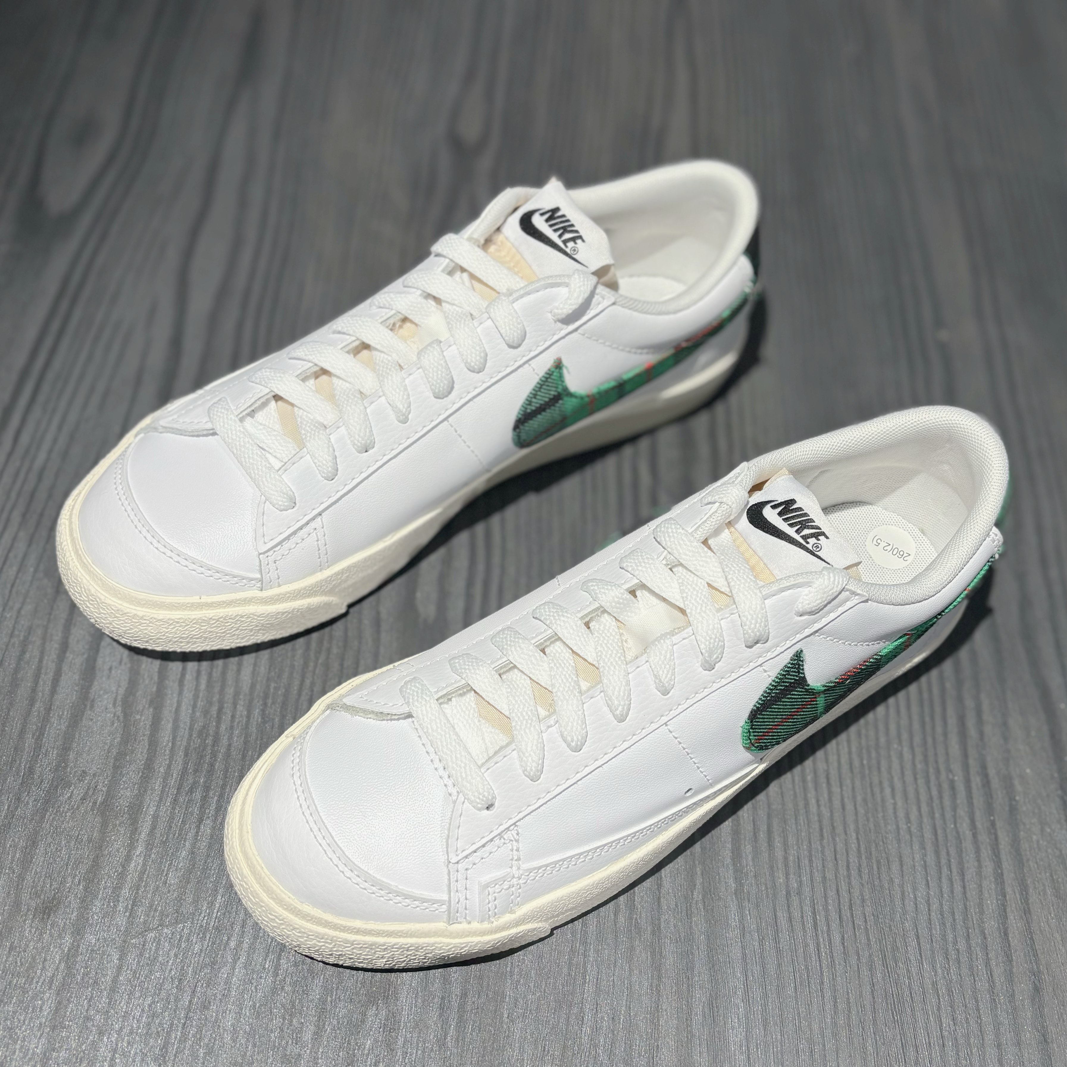 Nike耐克 BLAZER LOW 77男子开拓者复古休闲皮质板鞋DV0801 N仓 - 图1