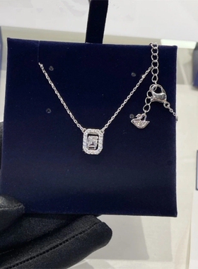 宏光女水钻跳动项链吊坠大牌同款