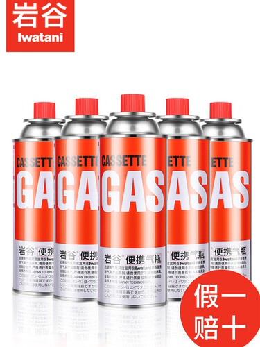 岩谷卡式炉气罐GAS户外便携户外丁烷瓦斯燃气罐防爆液化煤小气罐 - 图3