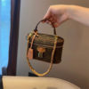 Summer mini versatile printed women's bag box bag chain small bag mobile phone bag casual crossbody bag trendy handbag