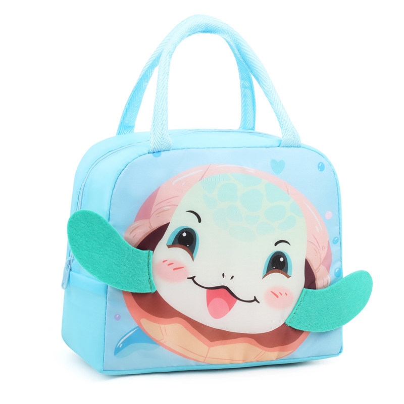 可爱财神猫卡通便当包儿童学生手提带饭保温包饭盒袋铝箔层保鲜袋,淘宝优惠券,粉丝福利购,淘宝优惠卷
