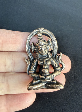 帕拉风格长寿佛藏式利玛铜吊坠项链挂饰民族风元素文玩配饰挂件