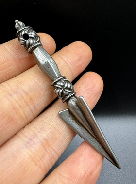 藏式天铁普巴金刚杵普巴金刚橛普巴杵噶陀传承法器挂件吊坠藏饰品