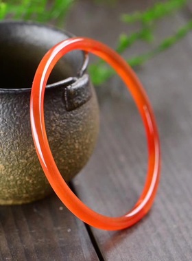 新品爆款小细鸿运当头时尚红玉髓