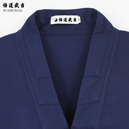 武当夏季三宝领道士服装男女款道服女禅修太极服装新款正一居士服 - 图0