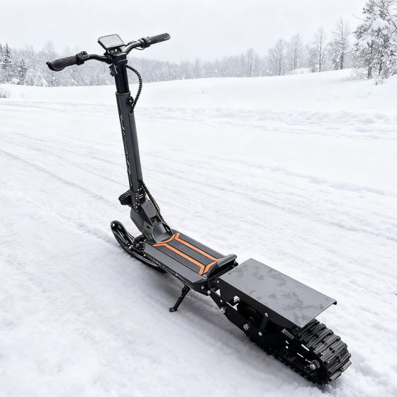 Electric scooter snow tire anti-skid folding scooter outdoor off-road electric vehicle