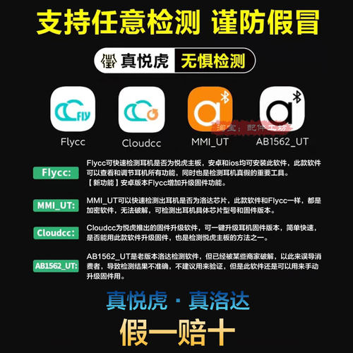 华强北昇龙悦虎洛达1562AE/U/E无线降噪蓝牙耳机五代三代四代pro2 - 图3