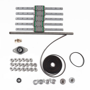 ເຄື່ອງພິມ Voron 0 3d Gates timing belt screw 20T idler bearing VO Hiwin MGN7H guide rail