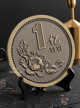 复古铜色茶空间中式装饰摆件