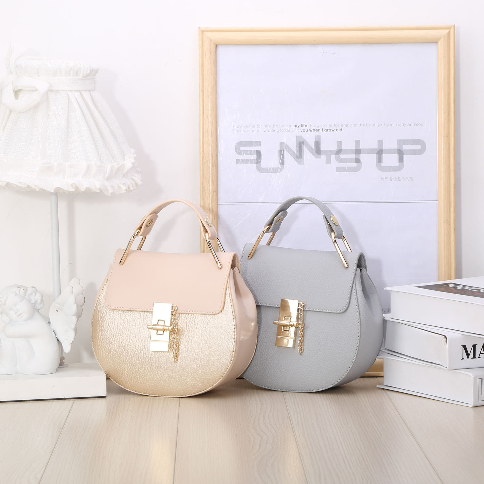 夏季潮简约百搭手提单肩迷你小包包 阳光美包女士包袋