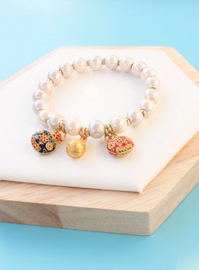 北京香灰瓷琉璃手串原创设计