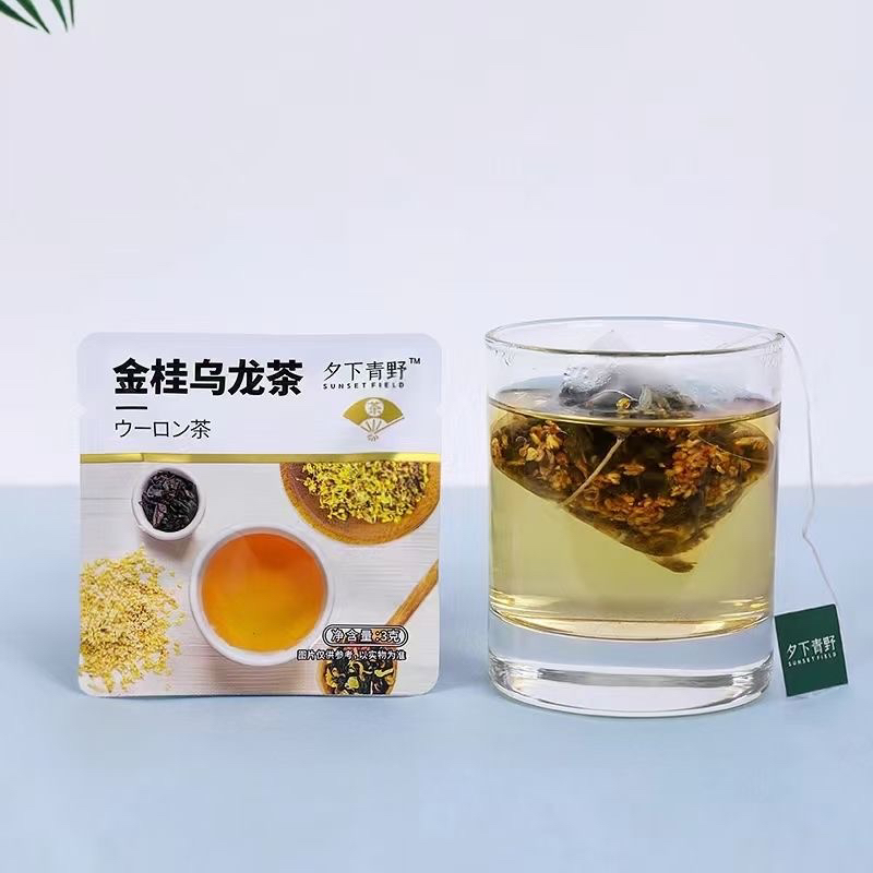 夕下青野袋泡茶蜜桃金桂乌龙茶玫瑰红茶茉莉花茶便携泡茶独立小包 - 图2