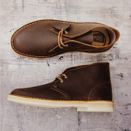clarks desert boots beeswax waterproofing