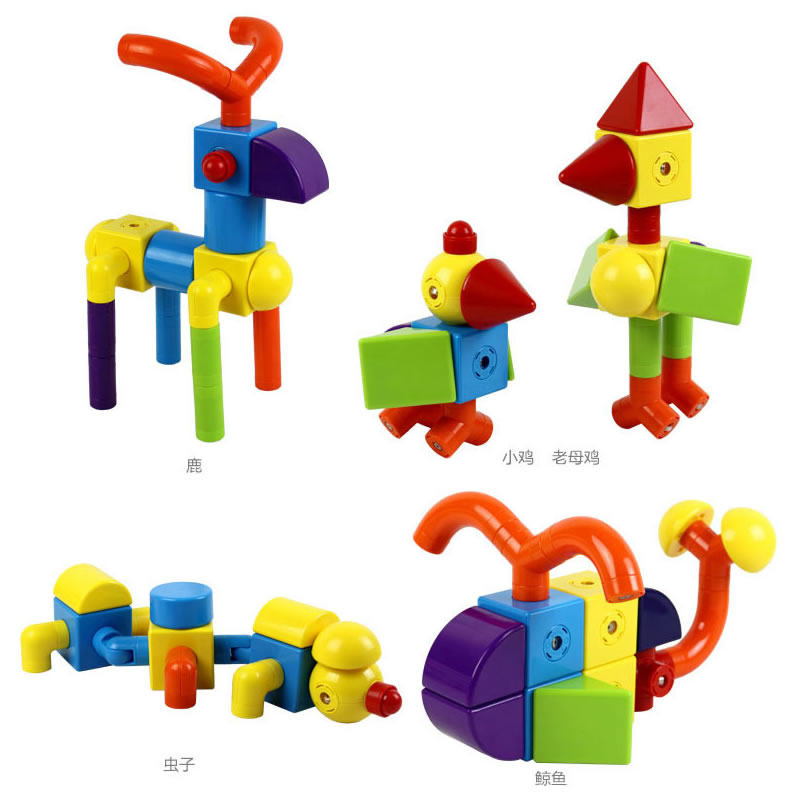 DDQ BLOCK韩国设计玩具磁力益智拼搭磁性积木四层套装136块,淘宝优惠券,粉丝福利购,淘宝优惠卷