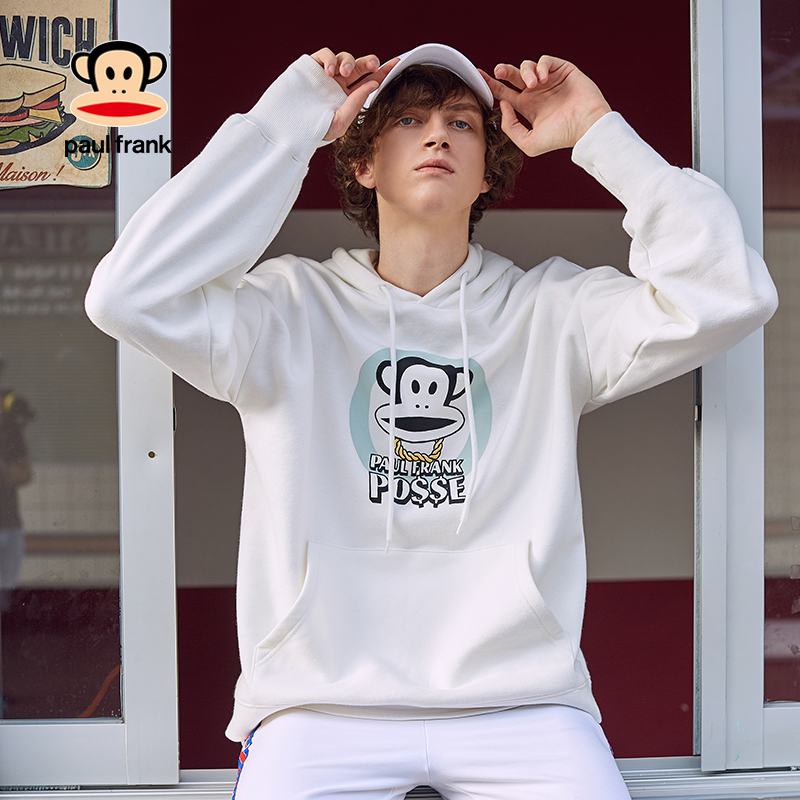 oversize 超火韩版春秋连帽上衣 ins PaulFrank 早秋卫衣男 情侣潮宽松 oversize 超火韩版春秋连帽上衣 ins PaulFrank 早秋卫衣男 情侣潮宽松