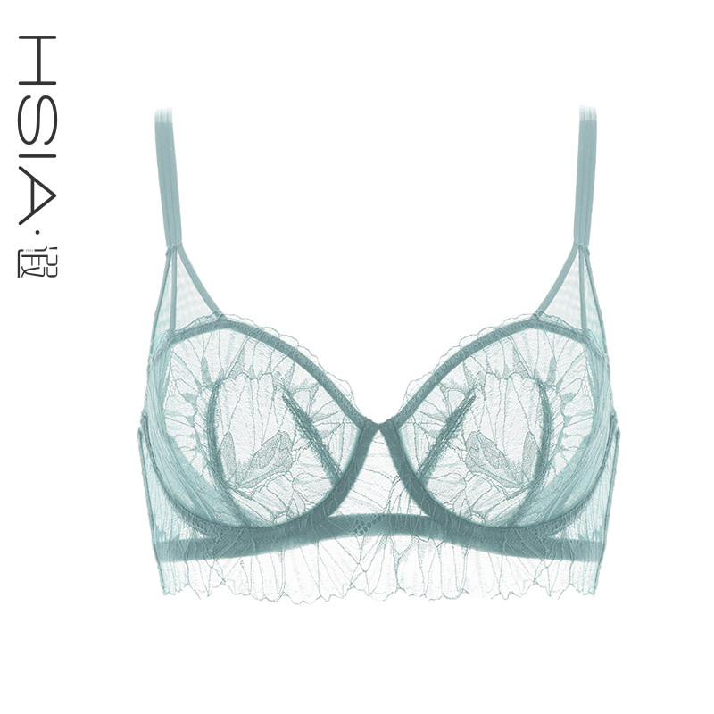 hsia遐大胸法式阳台杯有钢圈文胸 遐内衣文胸
