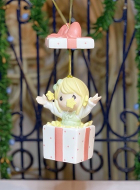 水滴娃娃女孩陶瓷礼物盒摆件