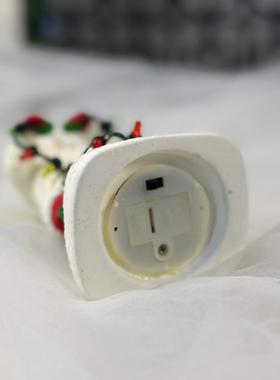 持续瓷生 出口尾货D56陶瓷雪娃雪宝宝绿鞋子红手套装饰摆件工艺品