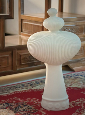 持续瓷生美国JA艺伎陶瓷雕塑乔迁装饰家居工艺品摆件艺术创意白色