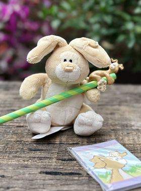 出口手提箱纸盒动物毛绒公仔