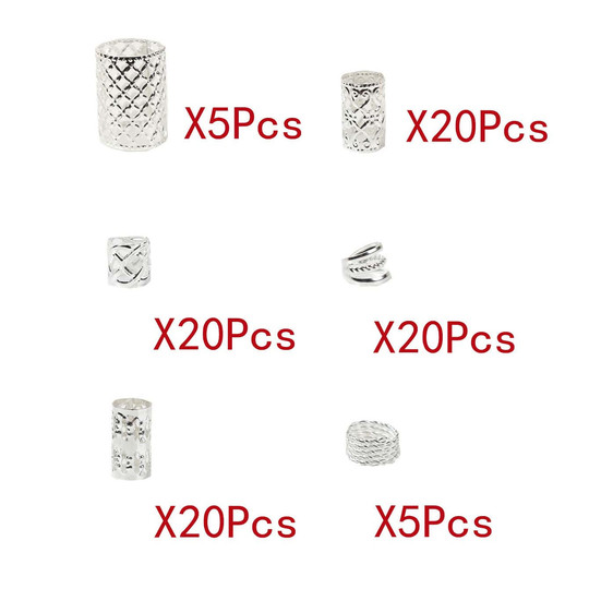 音乐节脏辫环辣妹头饰欧美个性头饰假发脏辫装饰发扣发环街舞头饰