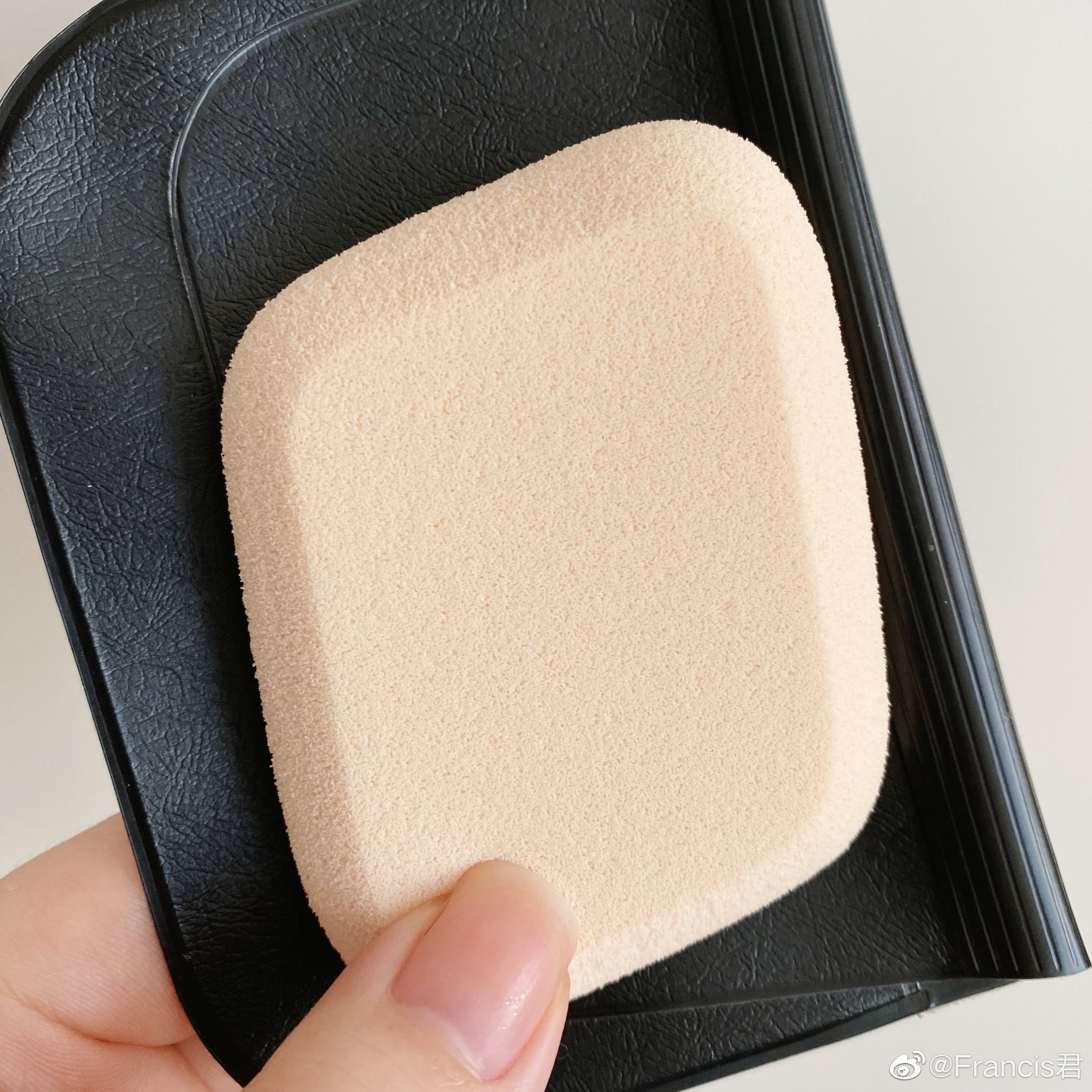 日本资生堂114/118粉底液专用化妆粉扑海绵干湿两用附收纳袋,淘宝优惠券,粉丝福利购,淘宝优惠卷