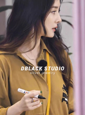 【两件包邮】彩虹串珠戒指女S925镀银棋盘格小众彩色食指戒甜美个