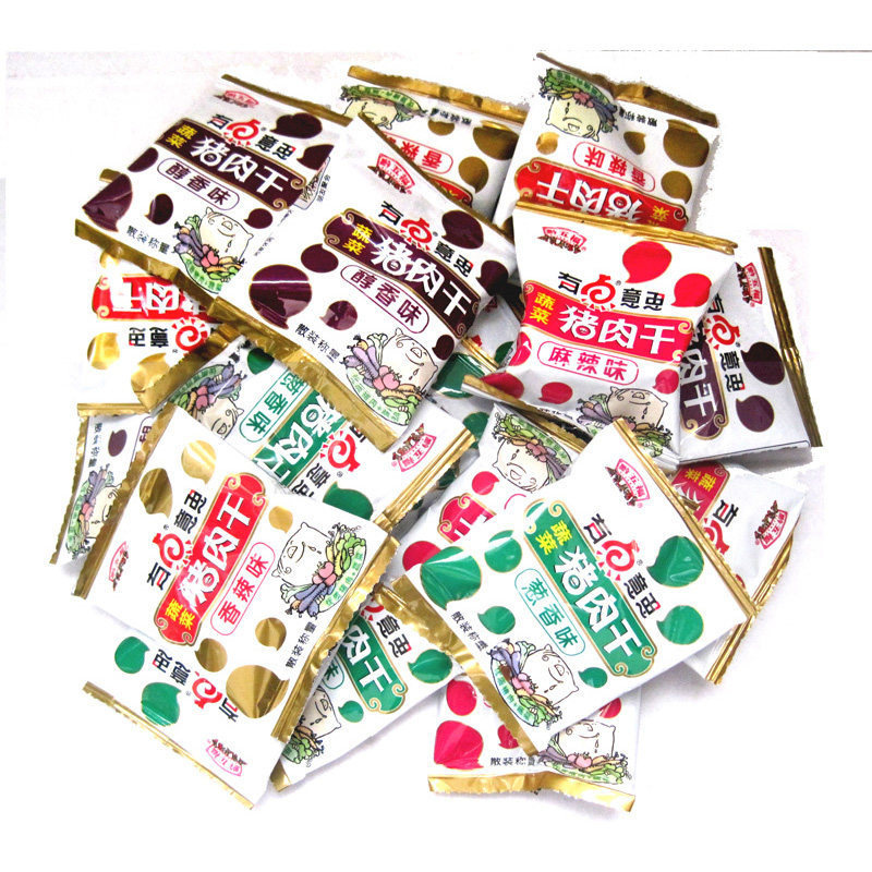 包邮贵州特产黔五福蔬菜休闲猪肉干 恺蒂达食品猪肉类