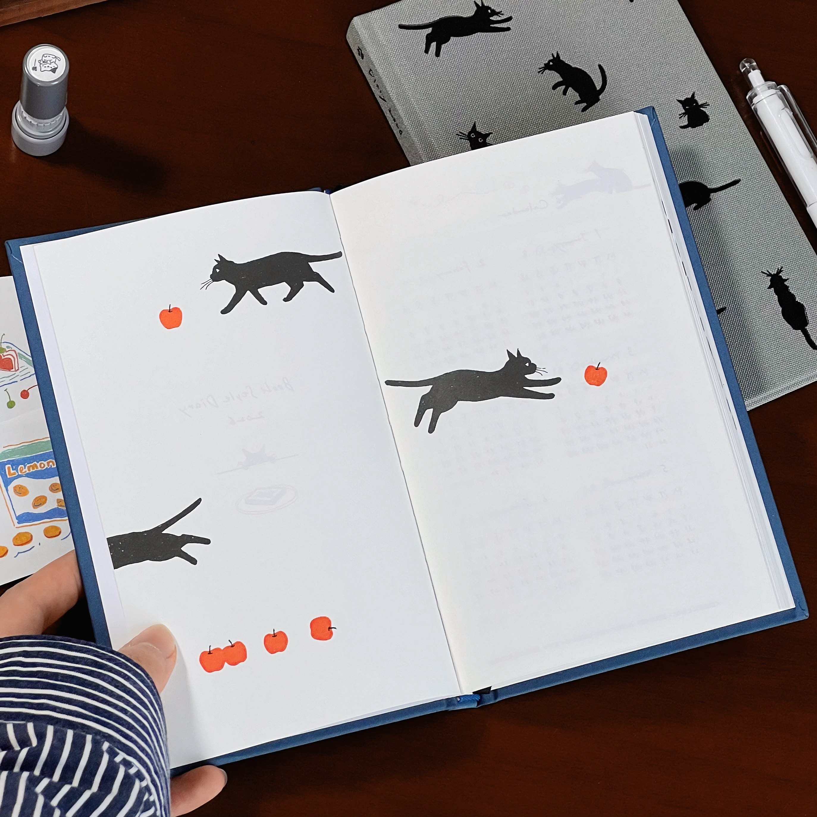 2026可爱猫咪插画B6记事日程本高颜值学生时间管理周计划日记本子,淘宝优惠券,粉丝福利购,淘宝优惠卷