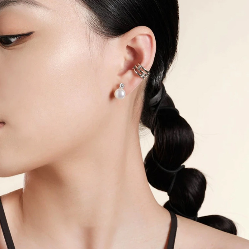 【仙仙专属】925银7-8mm淡水珍珠耳夹R093,淘宝优惠券,粉丝福利购,淘宝优惠卷