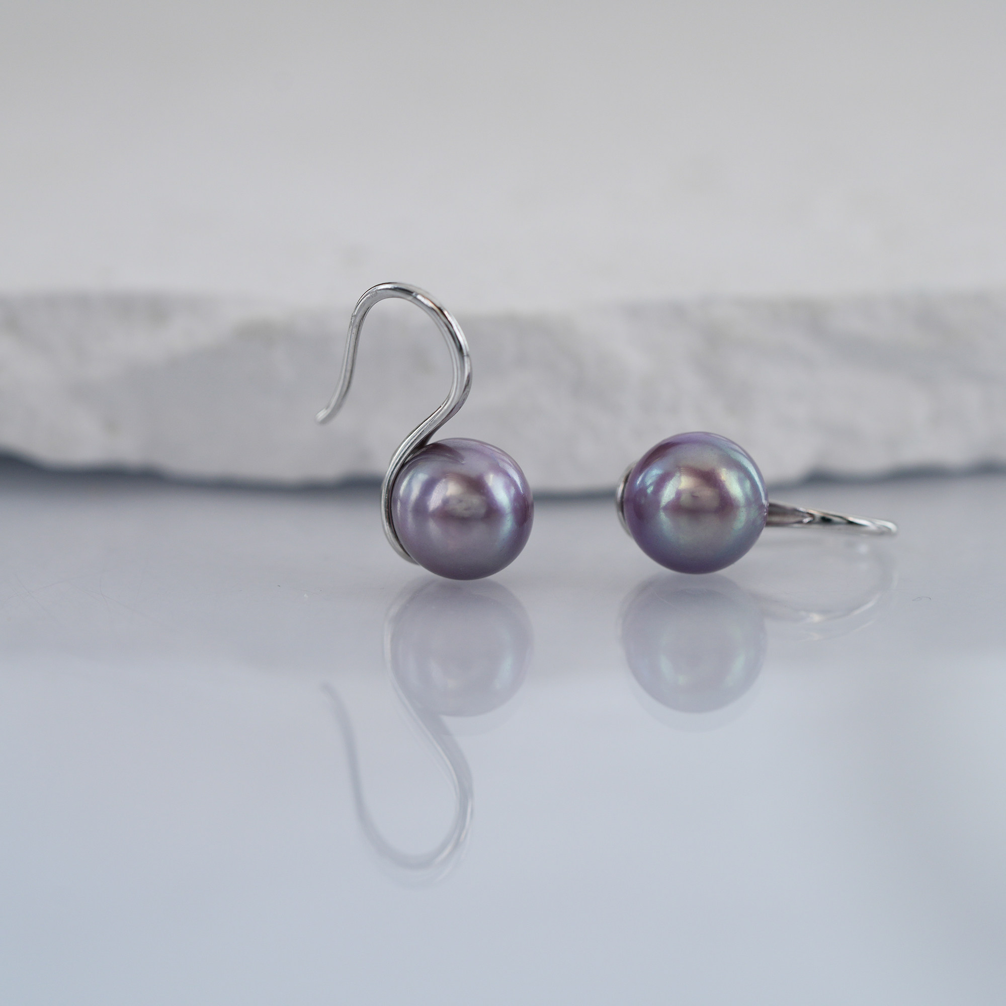 【仙仙专属】925银9-13mm紫珠高跟鞋耳勾（多样性发1）R257-R260,淘宝优惠券,粉丝福利购,淘宝优惠卷