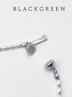 嘻哈高街个性锁骨链BGBlackgreen