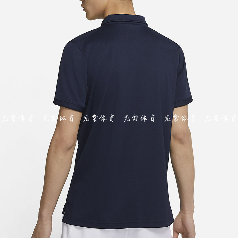 耐克 Nike男子翻领POLO衫透气休闲速干短袖T恤CW6851-451-100-010 - 图2