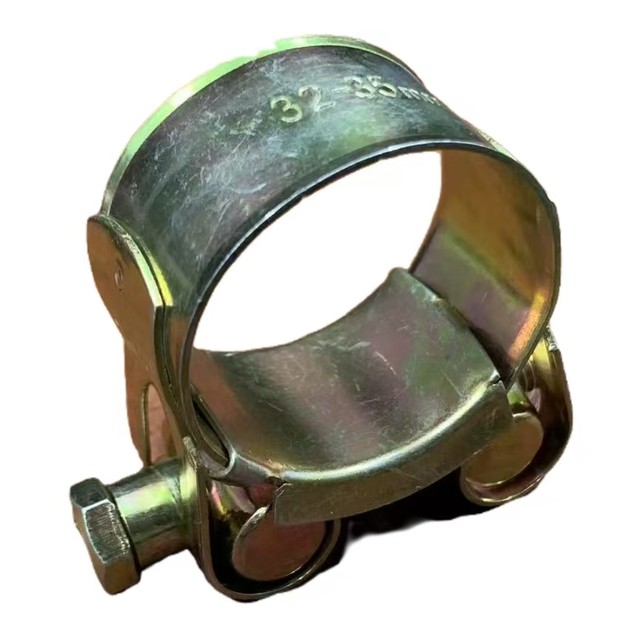 Strong European-style galvanized throat clamp agricultural water belt clamp high-pressure oil pipe snap-on household water pipe clamp pipe tightening