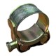 Strong European-style galvanized throat clamp agricultural water belt clamp high-pressure oil pipe snap-on household water pipe clamp pipe tightening