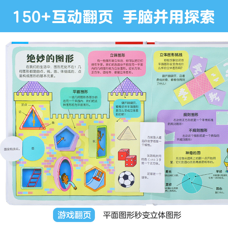 乐乐趣  3-6岁交通工具汽车宝宝乐乐趣小小探险家点读版五花八门的儿童科普翻翻小学生启蒙幼儿认知早教益智百科全书立体点读版 - 图2