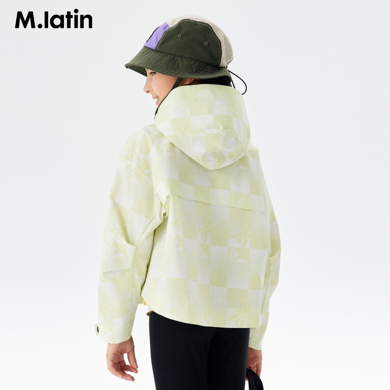 【商场同款】马拉丁童装外套24秋新款女童大童时尚挺括短款冲锋衣,淘宝优惠券,粉丝福利购,淘宝优惠卷