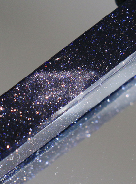 蓝砂石毛衣链男潮小众设计