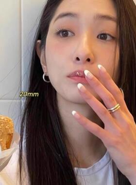 tomwood经典925银女百搭耳环