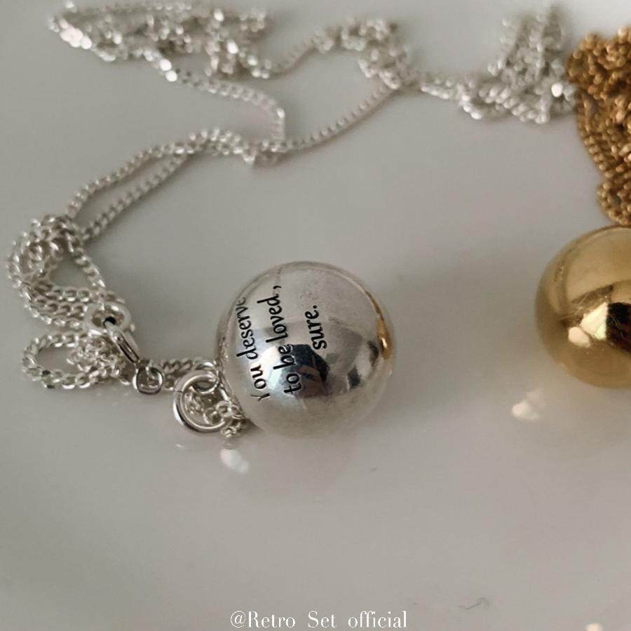 灵魂穿搭通体925纯银小众简约圆球项链女ins时髦球形吊坠毛衣链,淘宝优惠券,粉丝福利购,淘宝优惠卷