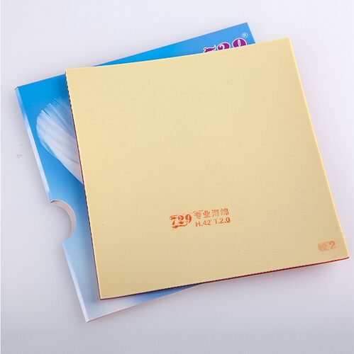 正品729友谊天翼超轻乒乓球拍胶皮反手粘性乒乓球胶皮反胶套胶 - 图2