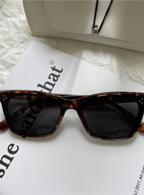 墨镜时髦豹纹网红复古风太阳镜