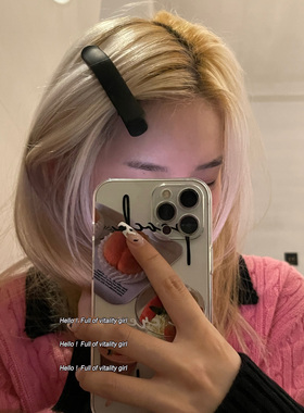 边夹网红少女bi备の大号化妆发夹