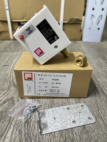 原装FENSHEN 奉申压力控制器 冷库空调制冷 高压压力开关 PC30ME - 图2