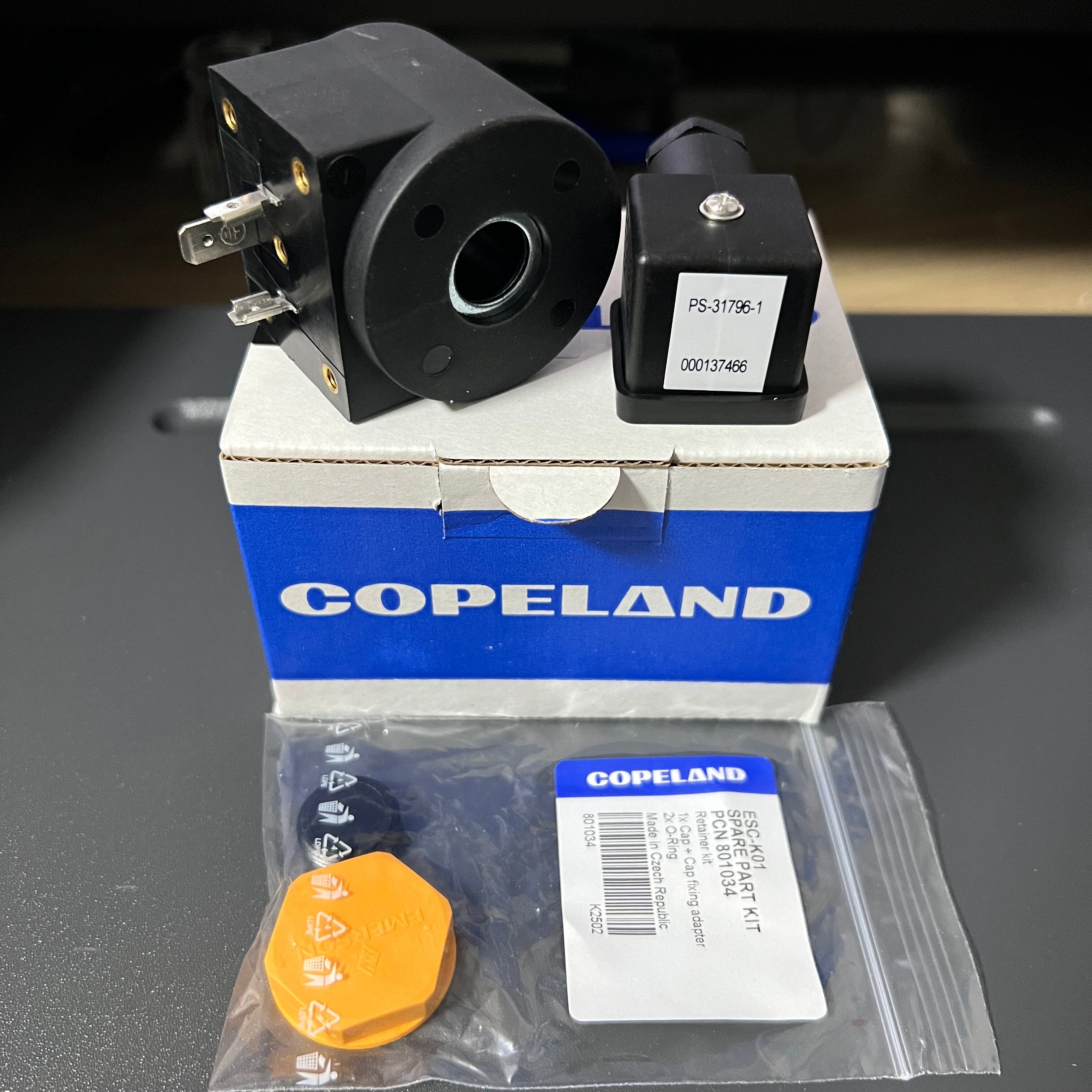 原装Copeland谷轮电磁阀线圈 PS-31320-33 ASC4 17W/12W VDE0580,淘宝优惠券,粉丝福利购,淘宝优惠卷