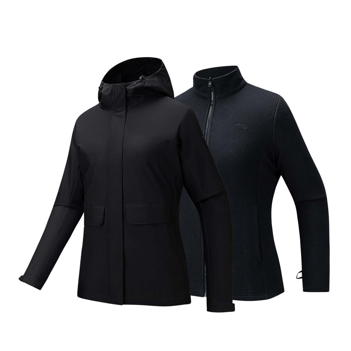 YDZ安踏抓绒内胆三合一外套女2025冬新款夹克上衣两件套162547601,淘宝优惠券,粉丝福利购,淘宝优惠卷