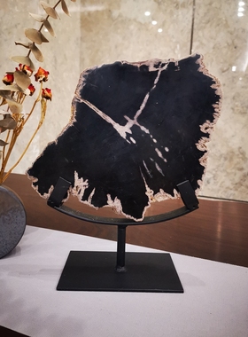 木化石摆件特价专区中式一物