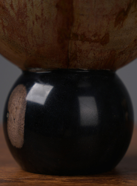 木化石干果盘石头摆设