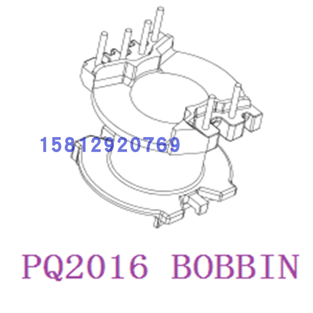 PQ20高频变压器磁芯骨架立式4+0脚 8套1包-图3